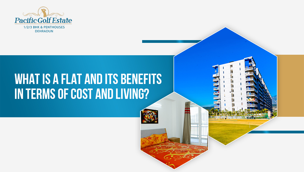 What is a flat and its benefits in terms of cost and living?